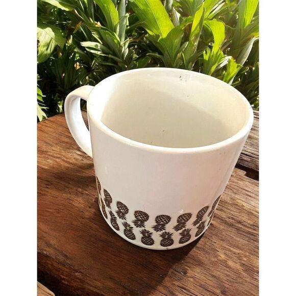 Opalhouse Upside Down Pineapple Swingers Coffee Mug Hello Gorgeous Stoneware Cup - Picture 6 of 7